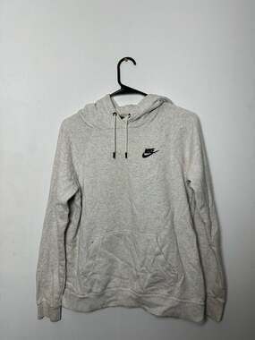 Nike Sportswear Club Fleece Pullover Hoodie - Heather Grey